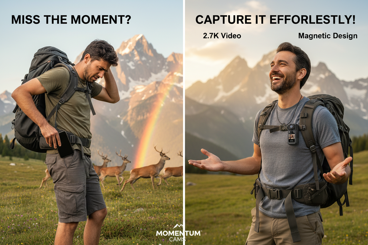 Missing the moment vs hands-free capture